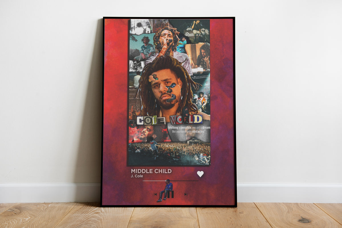 J.Cole Poster – Lightworkin Outlet