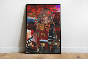 McDonalds x Travis Scott Poster